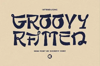 Groovy Ramen font