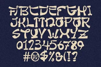 Groovy Ramen font