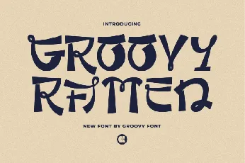 Groovy Ramen font