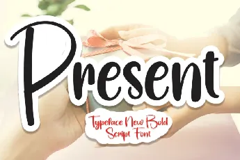 Present Script font