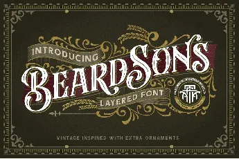 Beardsons Normal font