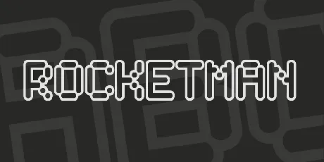 Rocketman font