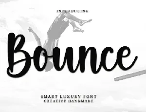 Bounce Typeface font