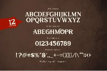 Major Birch font