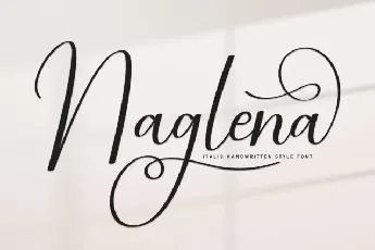 Naglena font