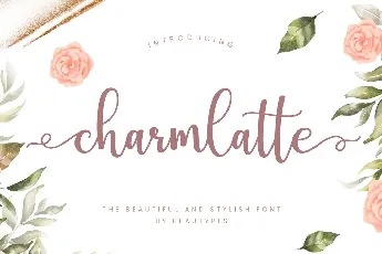 Charmlatte font