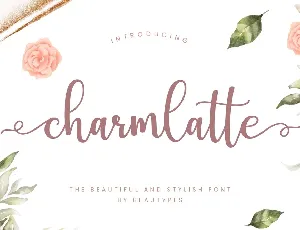 Charmlatte font