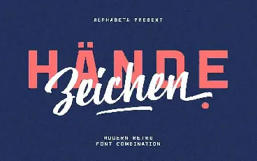 Zeichen Script Free Download font