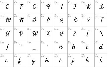 Dashania-free font