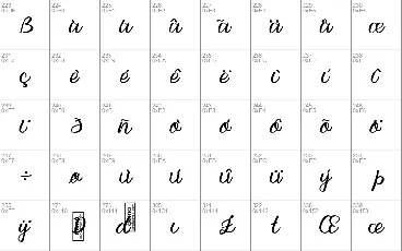 Dashania-free font