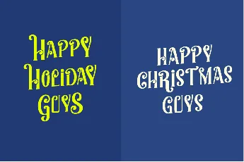 Christmas Sundaylab font