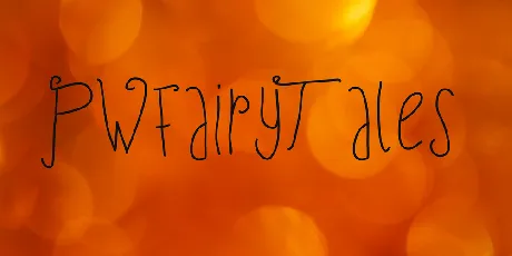 PWFairyTales font