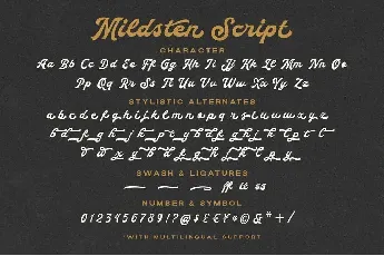 Mildsten font