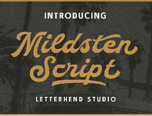 Mildsten font