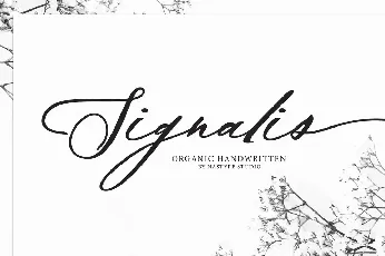 Signalis Script font