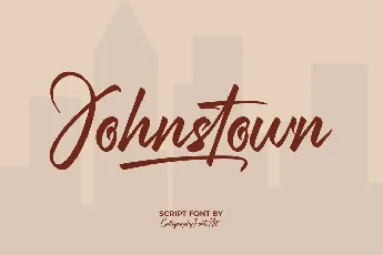 Johnstown font