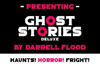 Ghost Stories font