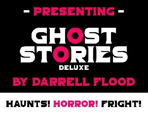 Ghost Stories font