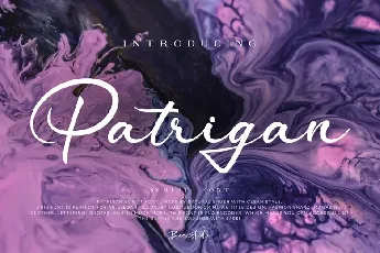 Patrigan font