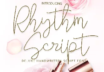 Rhythm Handwritten Script font