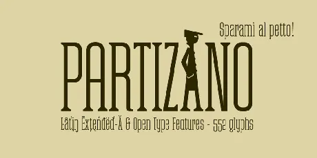 Partizano Serif font