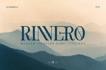 Rinnero font