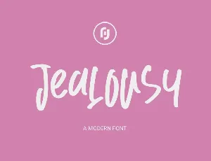 Jealousy Demo font