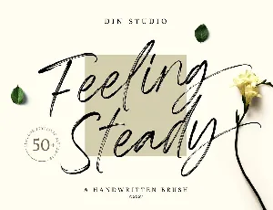 Feeling Steady font