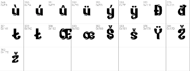 Kejaxi font