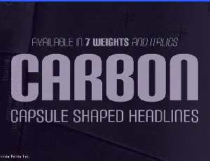 Carbon font