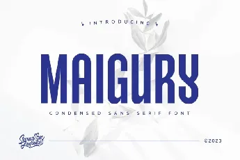 Maigury font