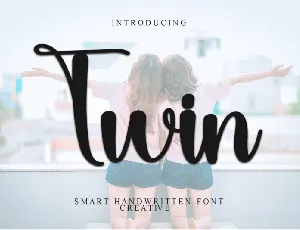 Twin font