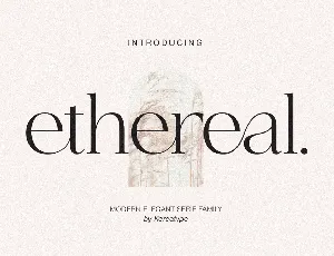Ehereal font