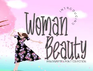 Woman Beauty font