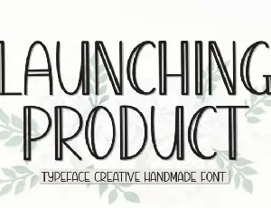 Launching Product Script font