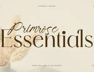 Primrose Essentials Duo font