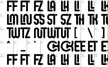 Chalmone font