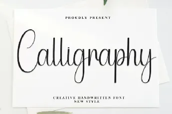 Calligraphy Script font