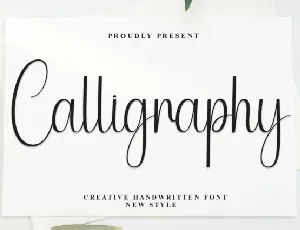 Calligraphy Script font