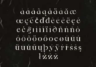 Ainsley Latinesed font