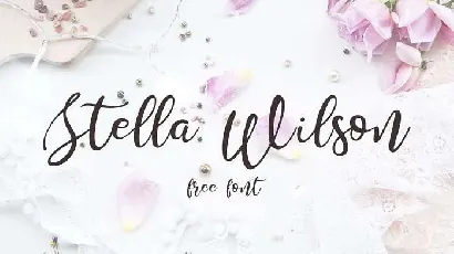 Stella Wilson font