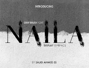 Naila Typeface font