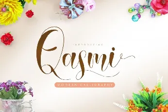 Qasmi Script Free font