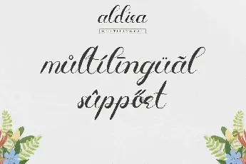 Aldira Demo font