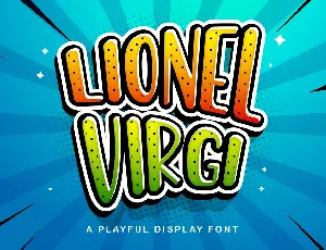 LIONEL VIRGI font