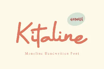 Kitaline font