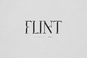 Flint font