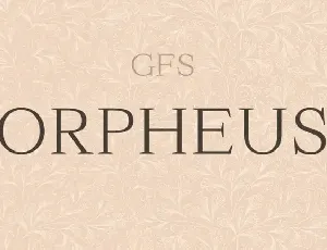 GFS Orpheus Serif font