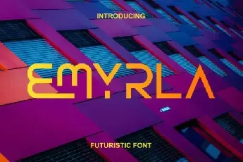 Emyrla Display font