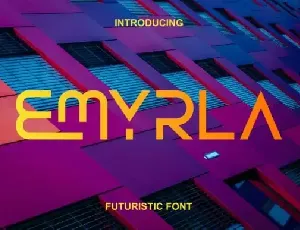 Emyrla Display font